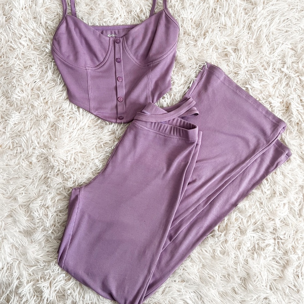 OGL move cutout flare pants